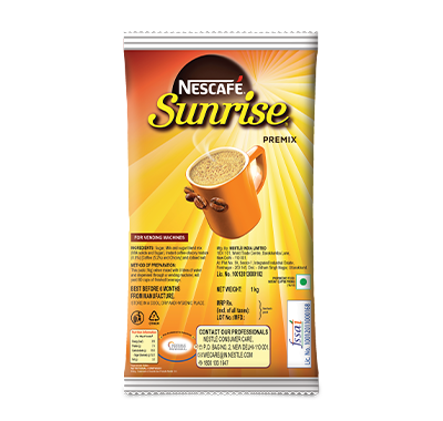 Nescafé Sunrise Premix Instant Coffee Pack Nestle Professional